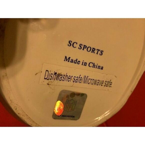 NEW ENGLAND PATRIOTS CERAMIC HELMET BOWL - Picture 5 of 6